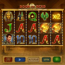 BetOnRed - Book of Dead Slot - Play'n GO