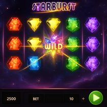 BetOnRed - Starburst Slot - Juveler og Respins